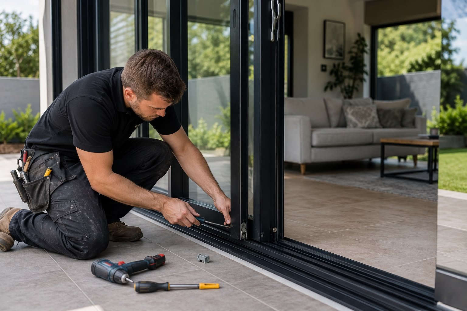 Aluminium Window & Door Repairs door repair